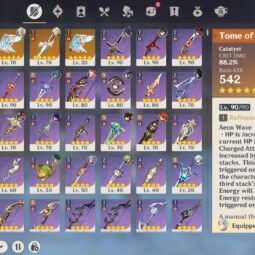 (eu,AR 58,Niña🍭) 18 Pierna personaje (2 Arconte🌟) + 5 Piernas arma: Mavuika , neuvillette (C1)+Sig, xilonen, arlecchino , mualani ,raiden ,"" 9 C6 ' 4★personajes🌟 1